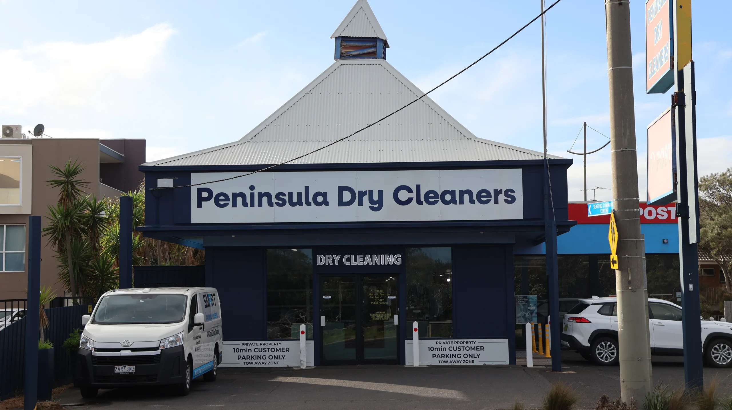 Peninsula Dry Cleaners Storefront